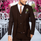 Mens Brown Wedding Suit - AlbertoNardoniStore