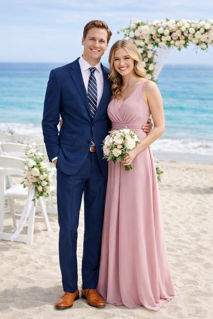 Mens Cheap Blue Suit Mens Slim Fit Suit Indigo Blue