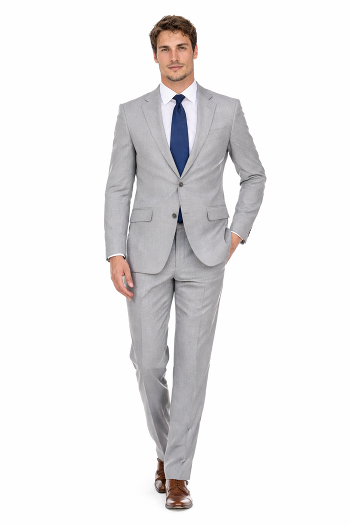 Mens Cheap Grey Suit Mens Slim Modern Suit Grey