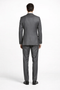 Mens Mantoni Gray Suit – Classic 2 Piece Grey Suit for Wedding, Business and Formal Wear