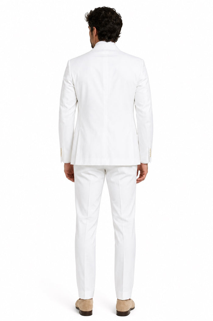 Mens Colin Farrell Miami Vice White Suit