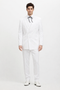 Mens Colonel Sanders White Double Breasted Suit Besom Pocket Costume