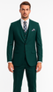 Mens Dark Teal Suit - Teal Blue Suit - Teal Color Wedding Suit