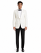 Mens Designer Traditional Shawl Lapel Dinner Jacket in Ivory