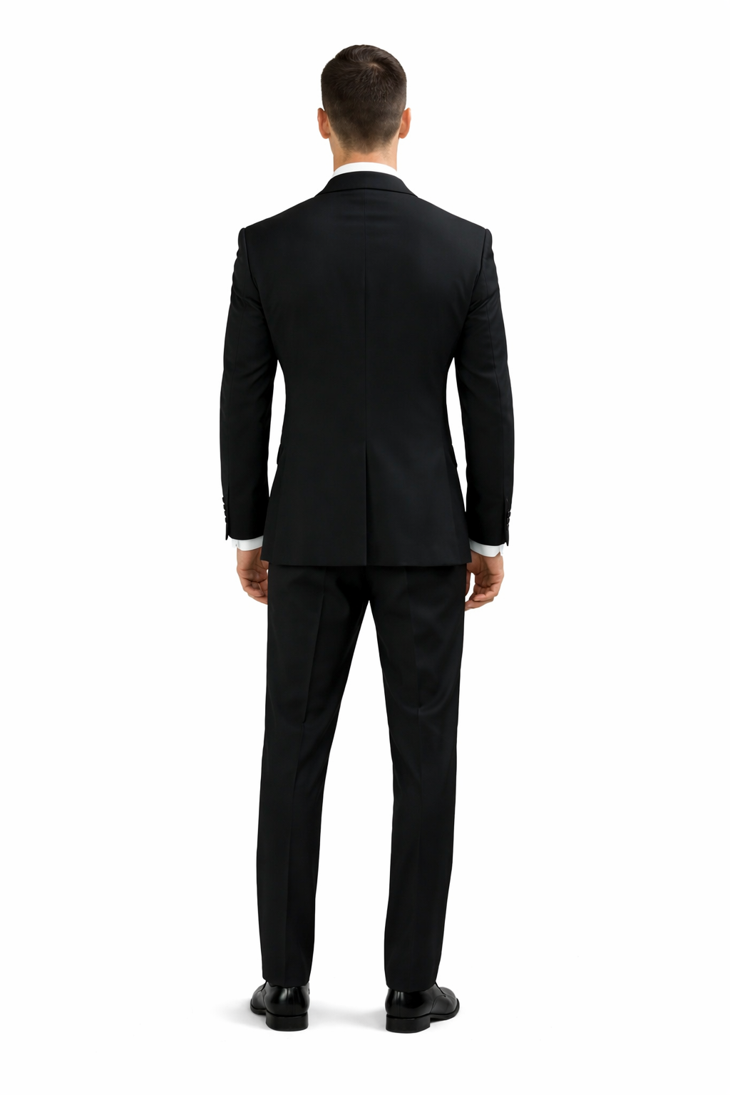 Men's Designer Vested Velvet Wedding & Prom Tuxed in Black