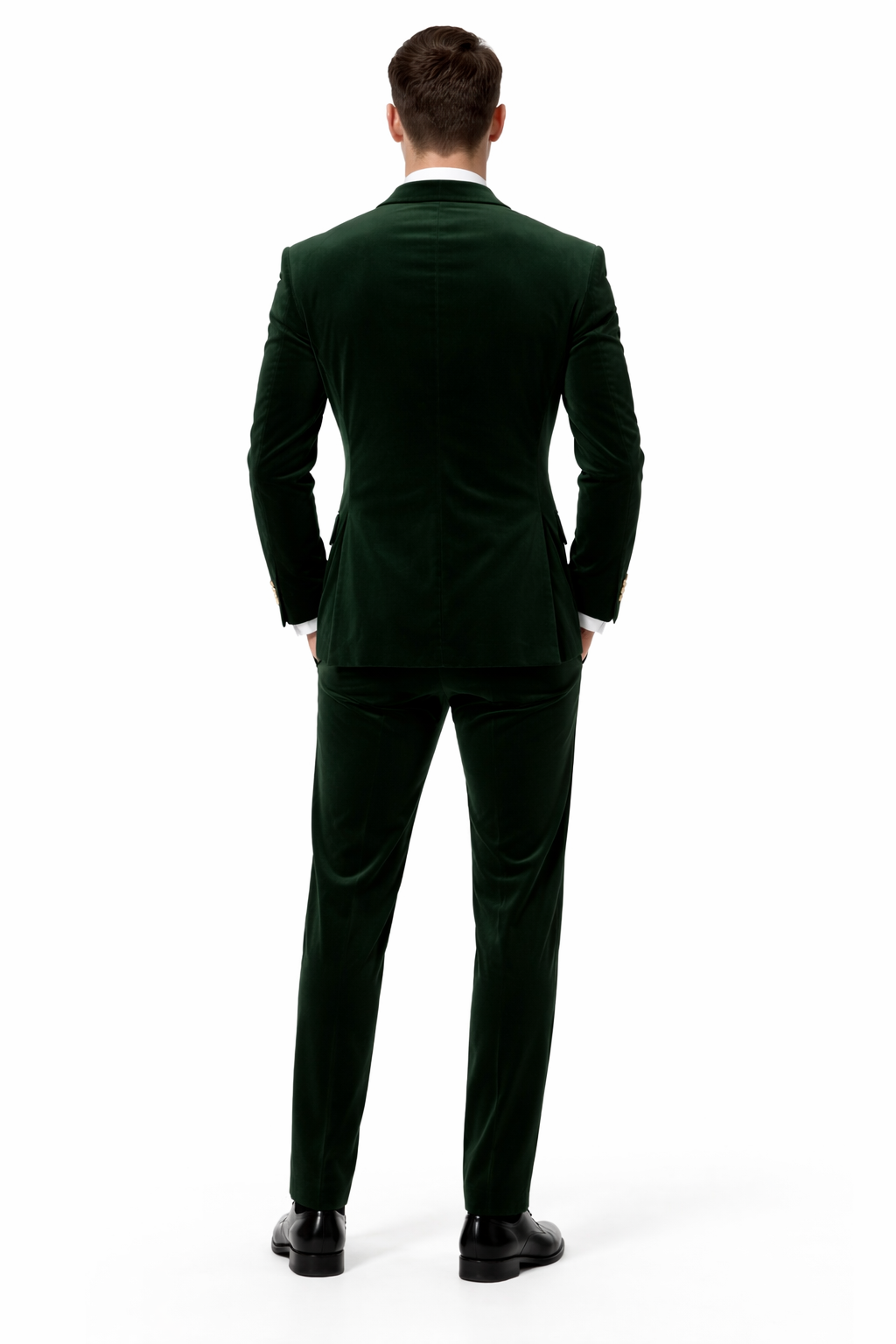 Mens Double Breasted Velvet Blazer - Green blazer | Alberto Nardoni Mens Double Breasted Velvet Blazer - Green blazer | Alberto Nardoni