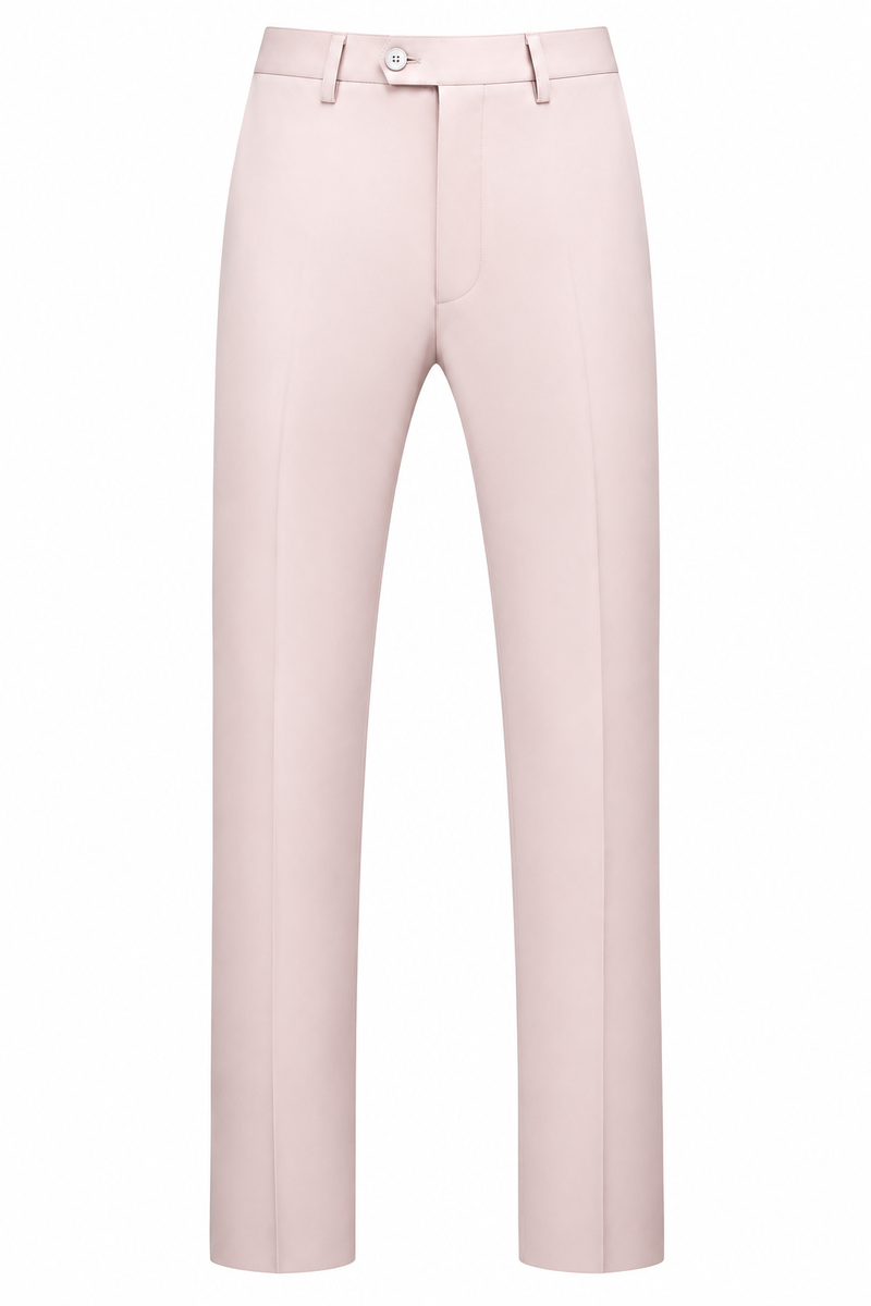 Mens Dress Pants Front Flat Fit Casual Pants
