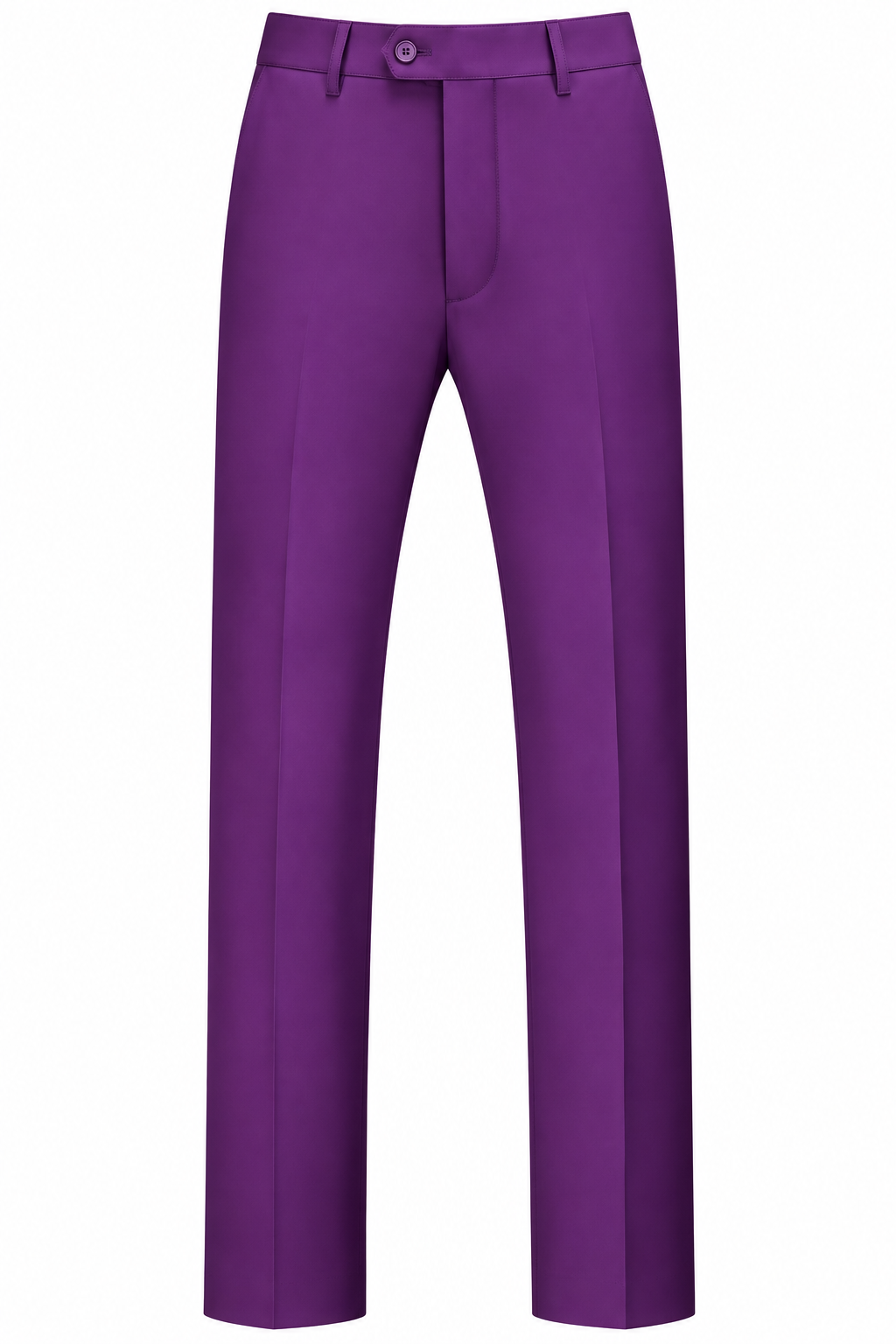 Mens Dress Pants Front Flat Fit Casual Pants
