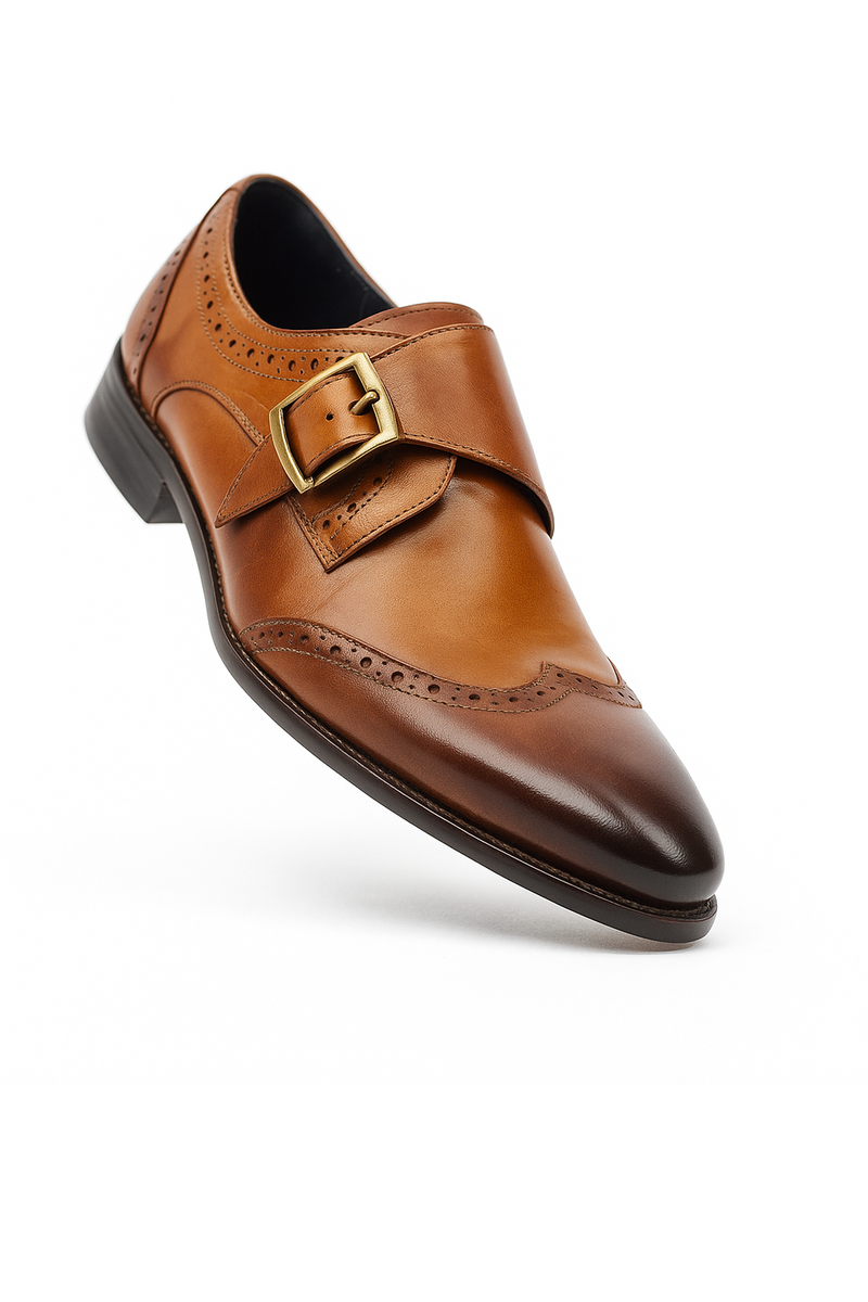 Carrucci Burnished Wingtip KS099-710