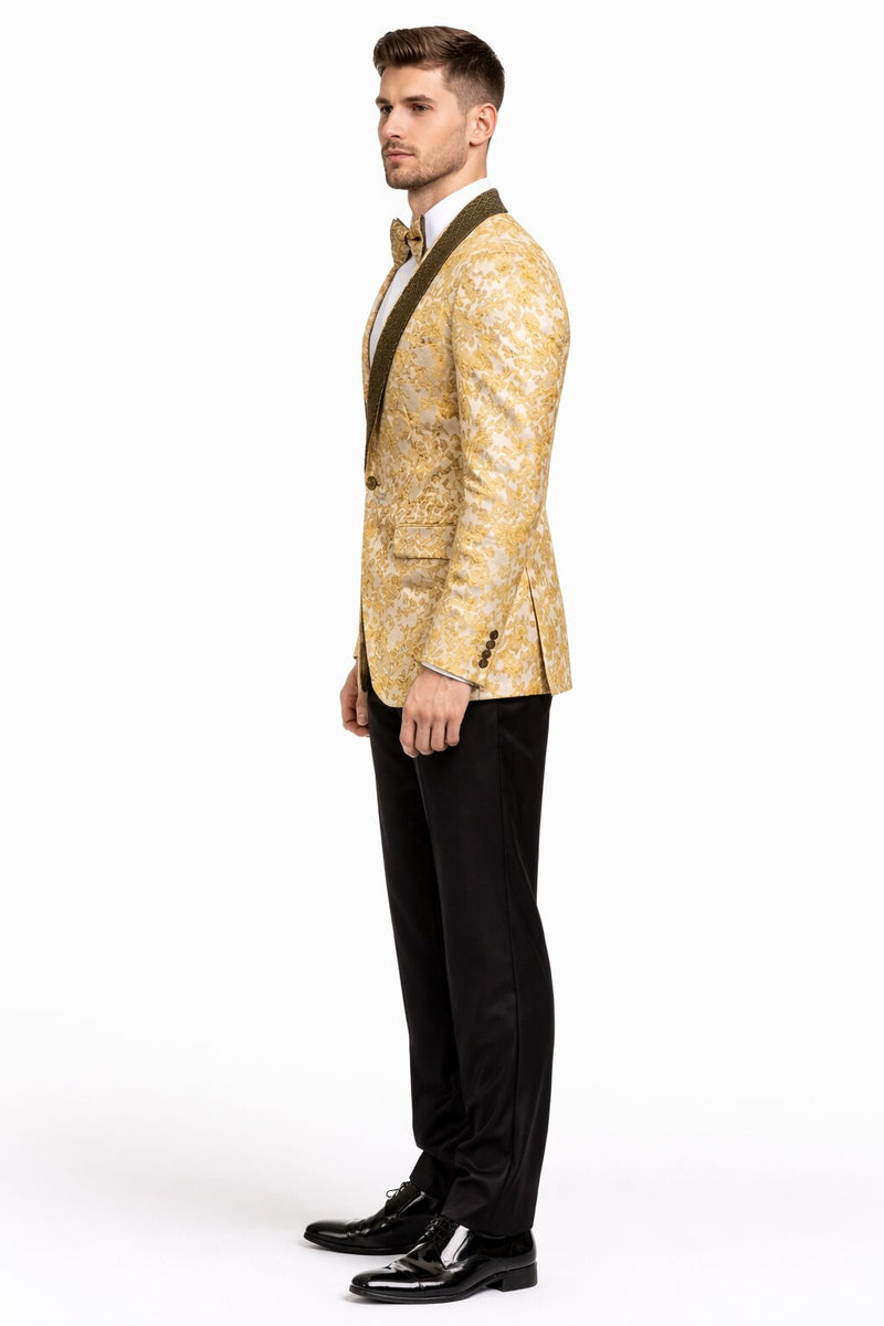 Mens Gold Blazzers
