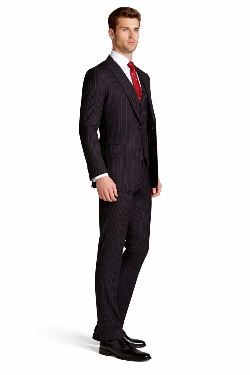 Mens Great Gatsby Outfit - 1920s Gangster Outfit Look in Black