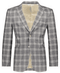 Mens Grey Checkered Blazer - AlbertoNardoniStore