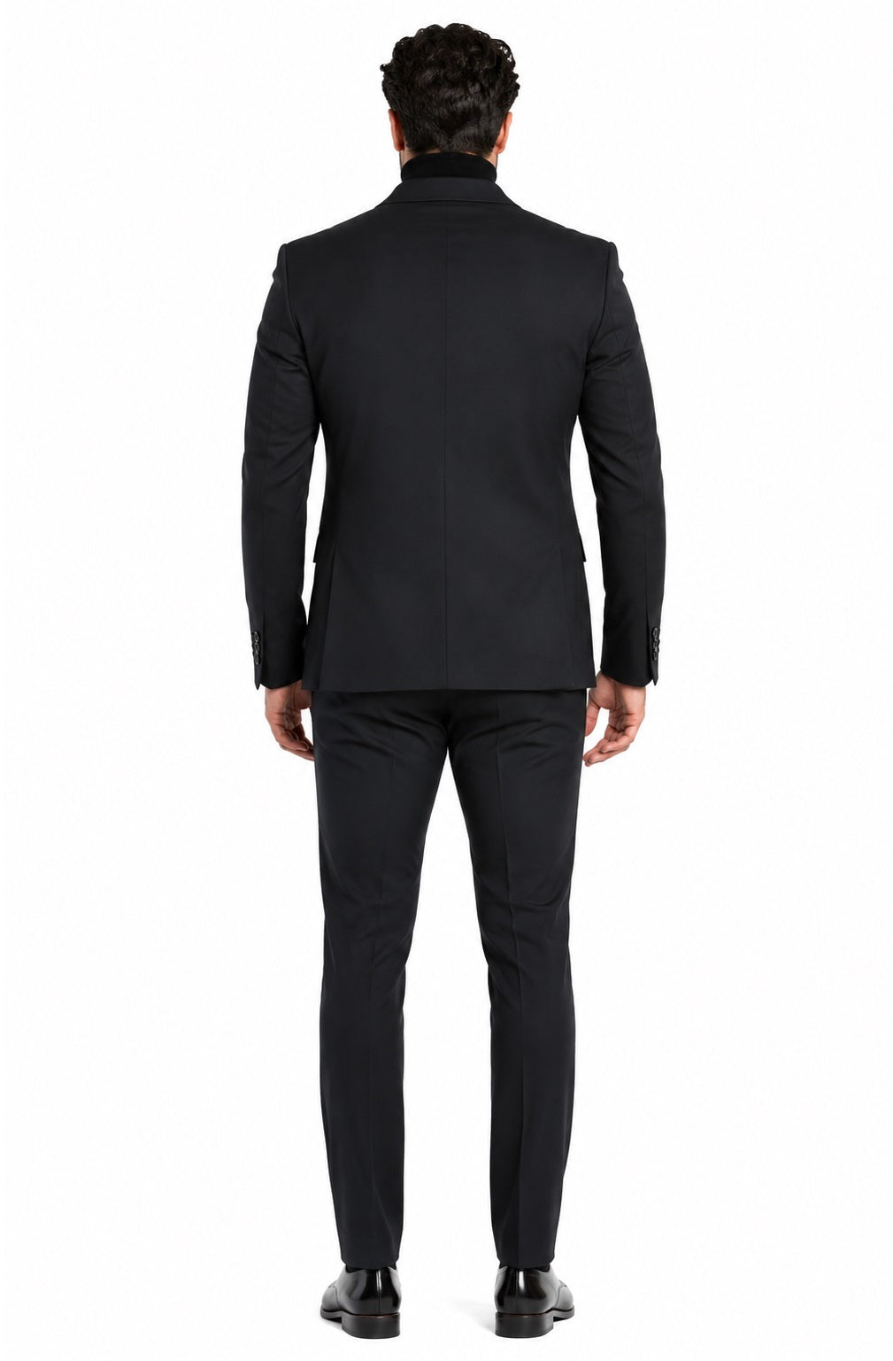 Men's John Wick Charcoal Or Black Suit Costume With Matching Turtle Neck Sweater (All Brand New)