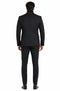 Men's John Wick Charcoal Or Black Suit Costume With Matching Turtle Neck Sweater (All Brand New)