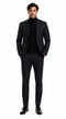 Men's John Wick Charcoal Or Black Suit Costume With Matching Turtle Neck Sweater (All Brand New)