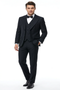 Mens Joker 2 Black 3-Piece Suit – Premium Movie-Inspired Cosplay Costume, Halloween & Formal Dress Outfit
