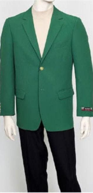 Mens Kelly Green Blazer - Kelly Green Sport Coat - AlbertoNardoniStore