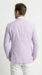 Mens Lavender Seersucker Blazer – Lightweight Striped Summer Sport Coat Casual Smart Formal Jacket