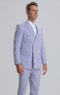 Mens Light Blue Pinstripe Suit - AlbertoNardoniStore