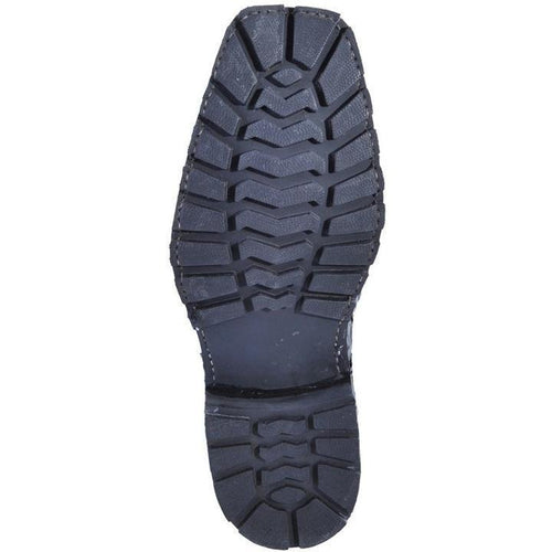 Men's Los Altos Caiman Tail Skin Biker Boots