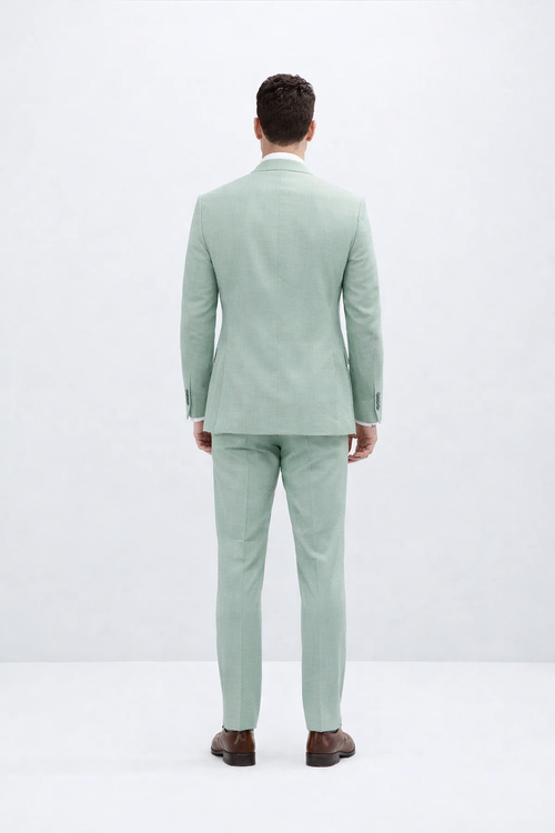 Mens Mint Green Suit
