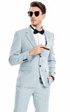 Mens Mint Green Suit - AlbertoNardoniStore