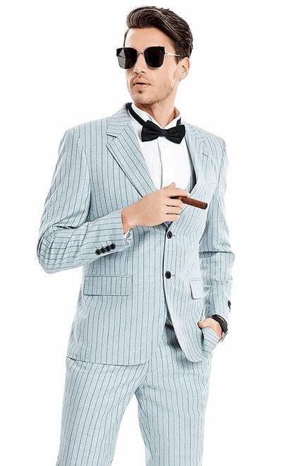 Mens Mint Green Suit - AlbertoNardoniStore