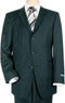 Mens Navy Double Breasted Overcoat - AlbertoNardoniStore