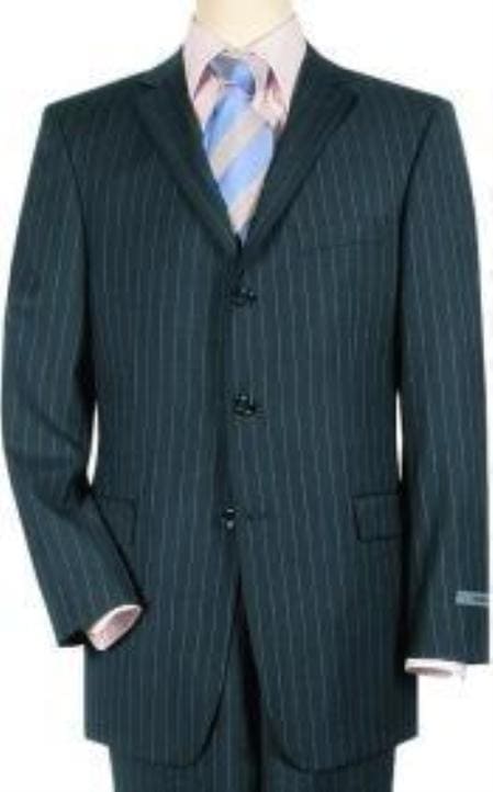 Mens Navy Double Breasted Overcoat - AlbertoNardoniStore