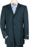 Mens Navy Double Breasted Overcoat - AlbertoNardoniStore