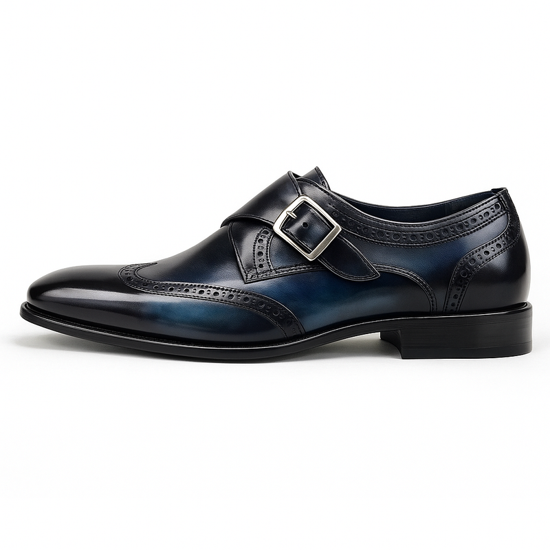 Carrucci Burnished Wingtip KS099-710