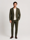 Mens Olive Green Winter Blazer - Hunter Sport Coat jacket Modern Fit 2 Buttons Style Notch