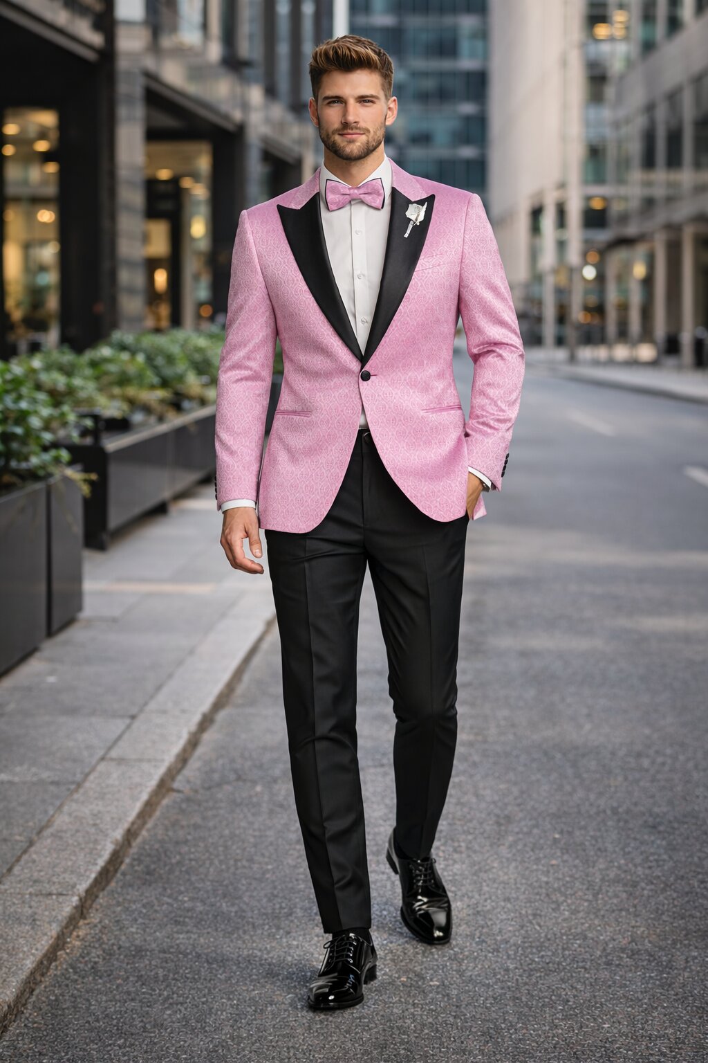 Lilac Church Suit for Men – Sophisticated Pastel Formal Wear