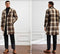 Mens Peacoat For Winter and Fall - Wool Fabric - Multi color Coat