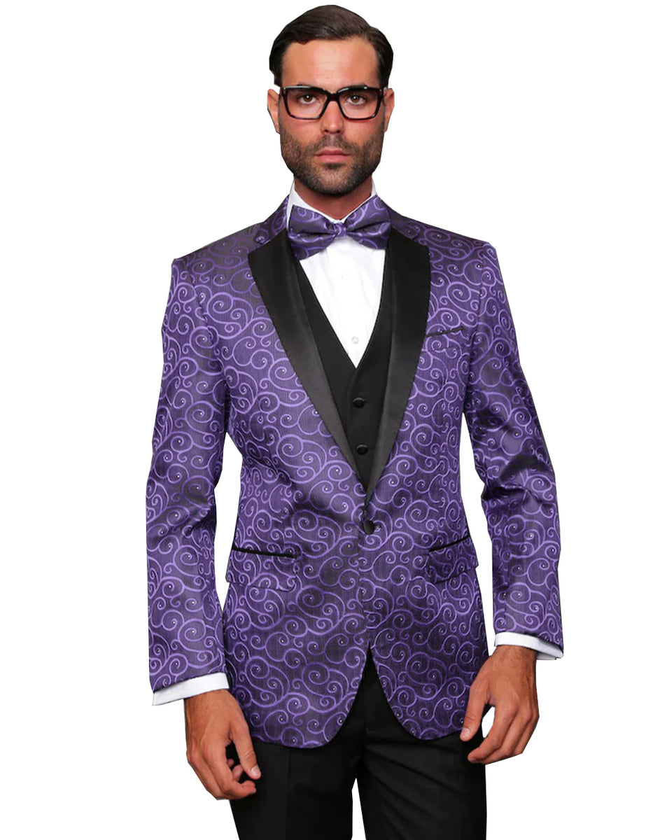 Mens Prom Tuxedo Suit Prom Suit - AlbertoNardoniStore – Alberto Nardoni