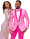 Mens Prom Tuxedo Suit Hot Pink Prom Suit - AlbertoNardoniStore