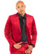 Men's Red Velvet Suit & Cheap Priced Velour Men's Blazer Jacket For Men Sport Coat + Pants