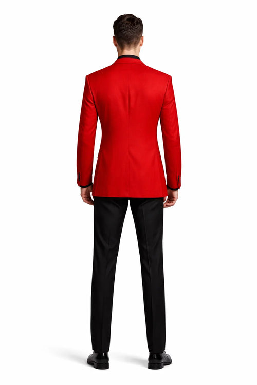Mens Robert De Niro Casino Movie Blazer Red