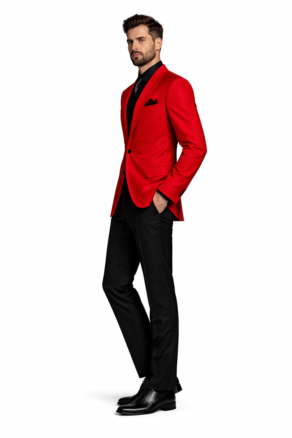 Mens Robert De Niro Casino Movie Blazer Red