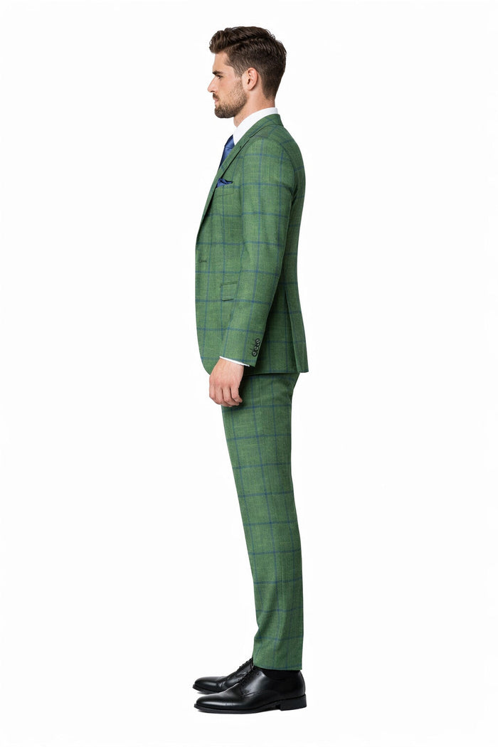 Rossi Man Max RM1841 – Men's Slim Fit 3-Piece Suit for Men