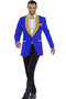 Mens Royal Blue And Gold Suit - AlbertoNardoniStore