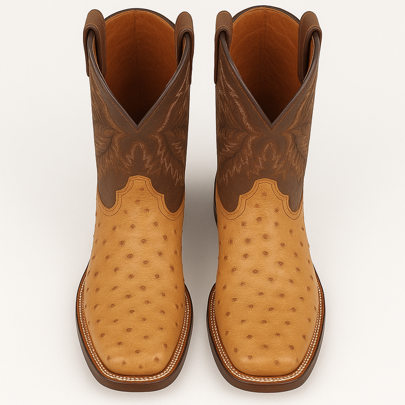 ALAMOSA FULL QUILL OSTRICH BOOT