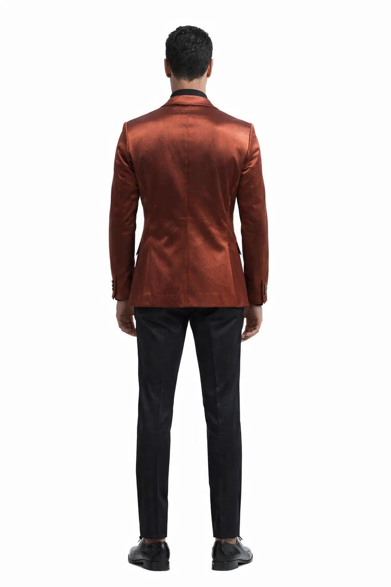 Mens Satin Dinner Jacket - Mens Evening jackets  - Tuxedo Dinner Jacket