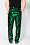 Mens Sequin Pants - Emerald Green Dress Party Pants