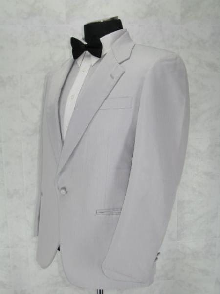 Wholesale Mens Jackets - Wholesale Blazer -White suspender buttons  Blazer