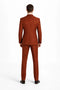Mens Stacy Adams Suit - Stacy Adams Suit Men's Designer Suit - Two Button Vested in Brown