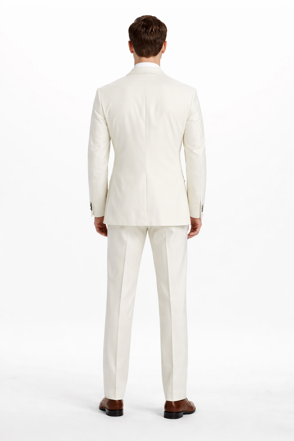 Mens Stacy Adams Suit - Stacy Adams Suit Men's Ivory Two Button Vested Designer Suit