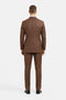 Mens Stacy Adams Suit - Stacy Adams Suit Men's Sharkskin Suit - Two Button Vested in Cognac