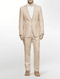 Mens Tan Linen Suit - AlbertoNardoniStore