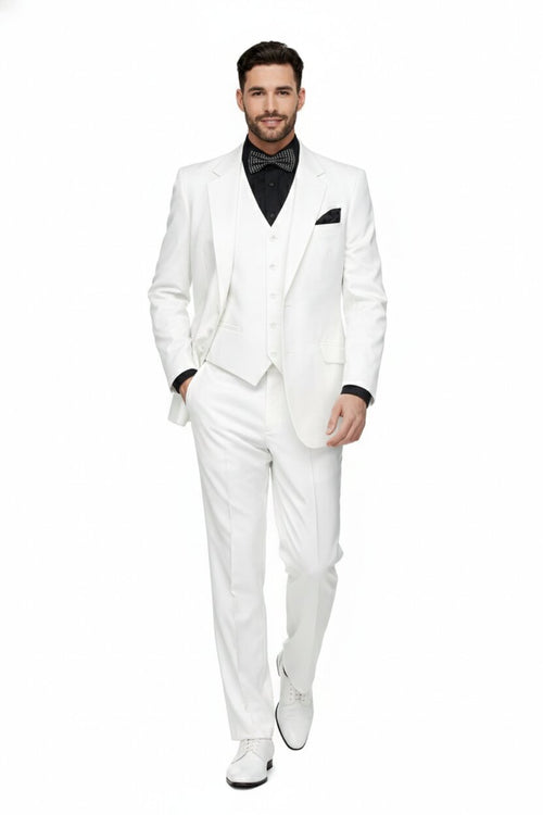 Mens John Travolta Saturday Night Fever Disco Suit Jacket in White